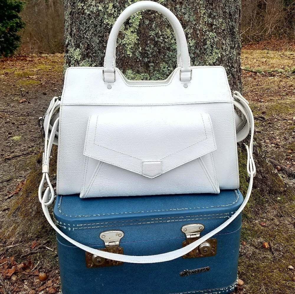 ☆Flash Sale 2 Hours☆ Proenza Schouler  PS13 White Leather Satchel